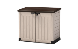 KETER STORE IT OUT MAX STORAGE BOX 1200L RESIN BROWN BEIGE  KETER STORE IT OUT MAX ΝΤΟΥΛΑΠΙ ΑΠΟΘΗΚΕΥΣΗΣ 1200L ΡΗΤΙΝΗ ΚΑΦΕ ΜΠΕΖ